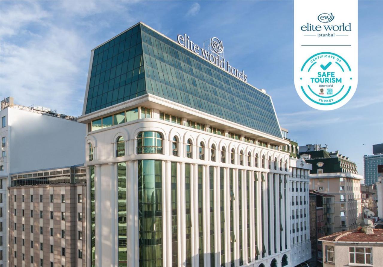 Elite World Istanbul Taksim Hotel Buitenkant foto